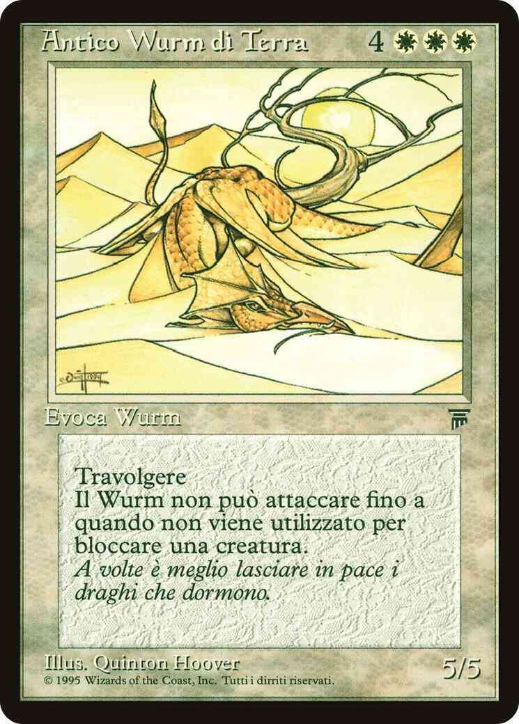 Elder Land Wurm - Italian [11] [Legends: Italian] [Non-Foil]