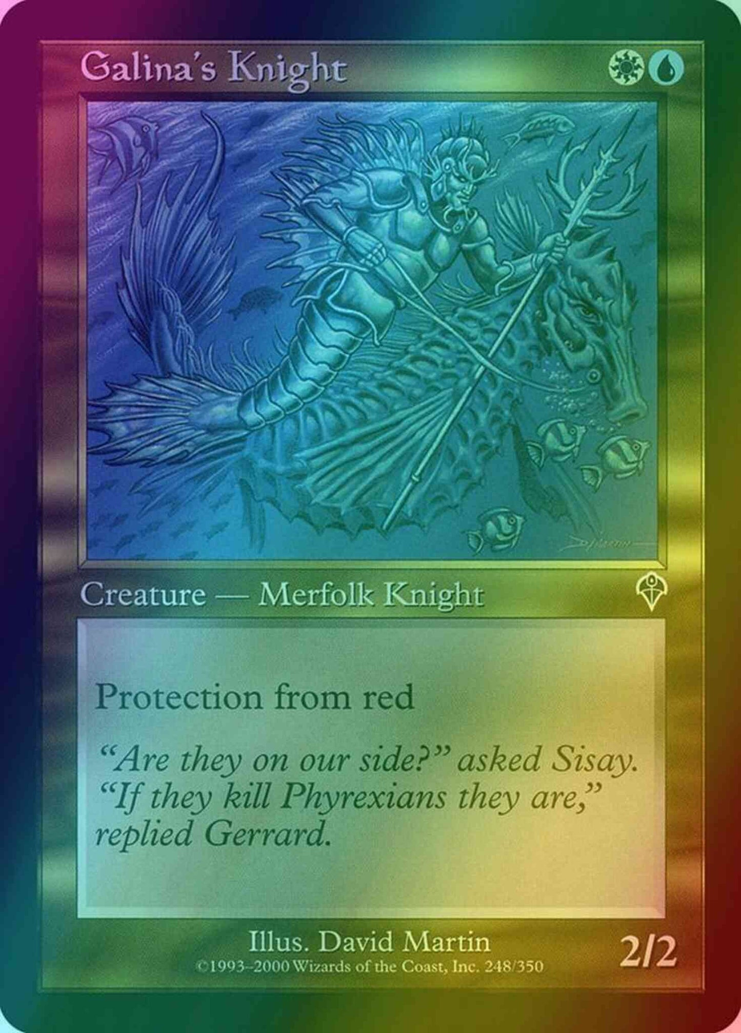 Galina's Knight [248] [Invasion] [Foil]