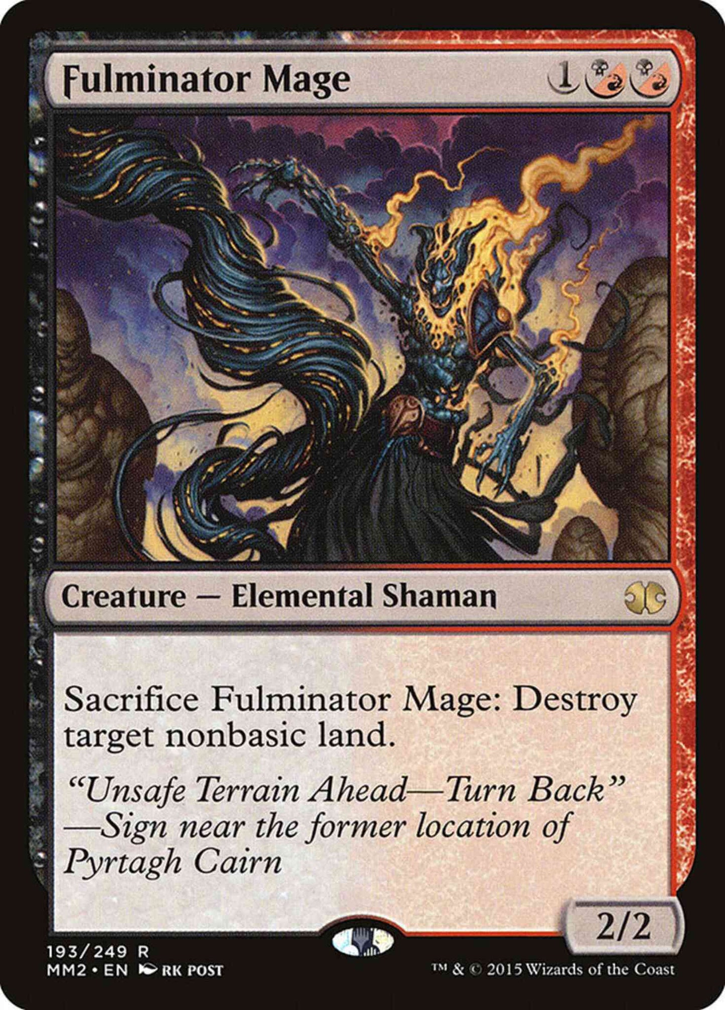 Fulminator Mage [193] [Modern Masters 2015] [Non-Foil]