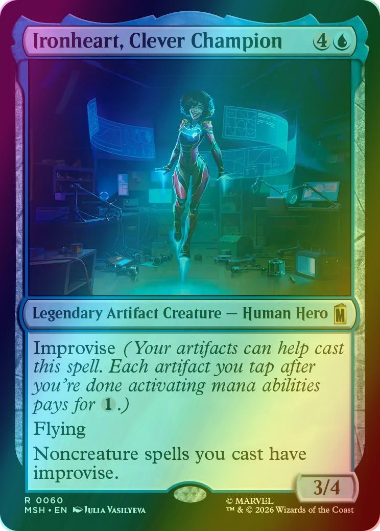 Ironheart, Clever Champion [60] [Marvel Super Heroes] [Foil]