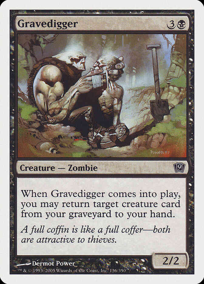 Gravedigger [136] [Ninth Edition] [Non-Foil]