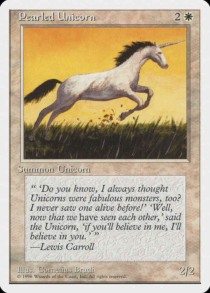 Pearled Unicorn [6] [Introductory Two Player Set] [Non-Foil]