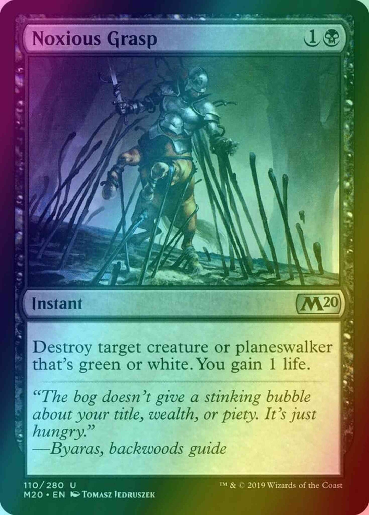 Noxious Grasp [110] [Core Set 2020] [Foil]
