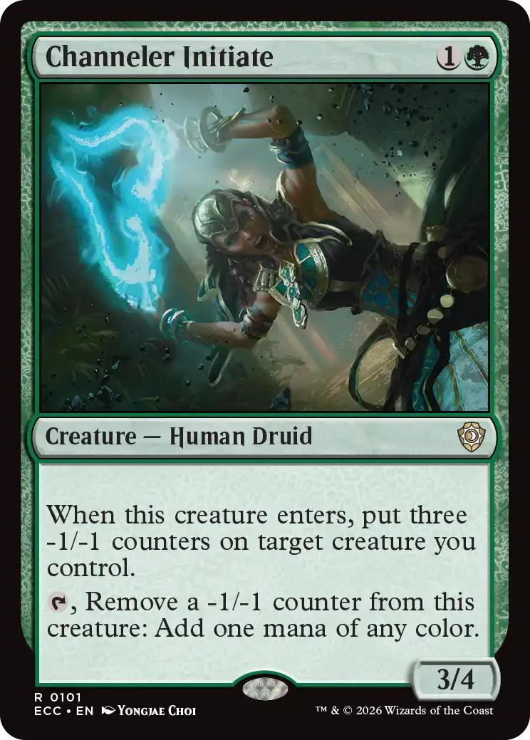 Channeler Initiate [101] [Lorwyn Eclipsed: Commander] [Non-Foil]