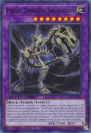 Fossil Dragon Skullgios - SGX4-END21 - Common - 1st Edition