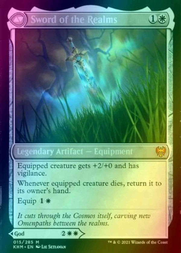 Halvar, God of Battle // Sword of the Realms [15] [Kaldheim] [Foil]