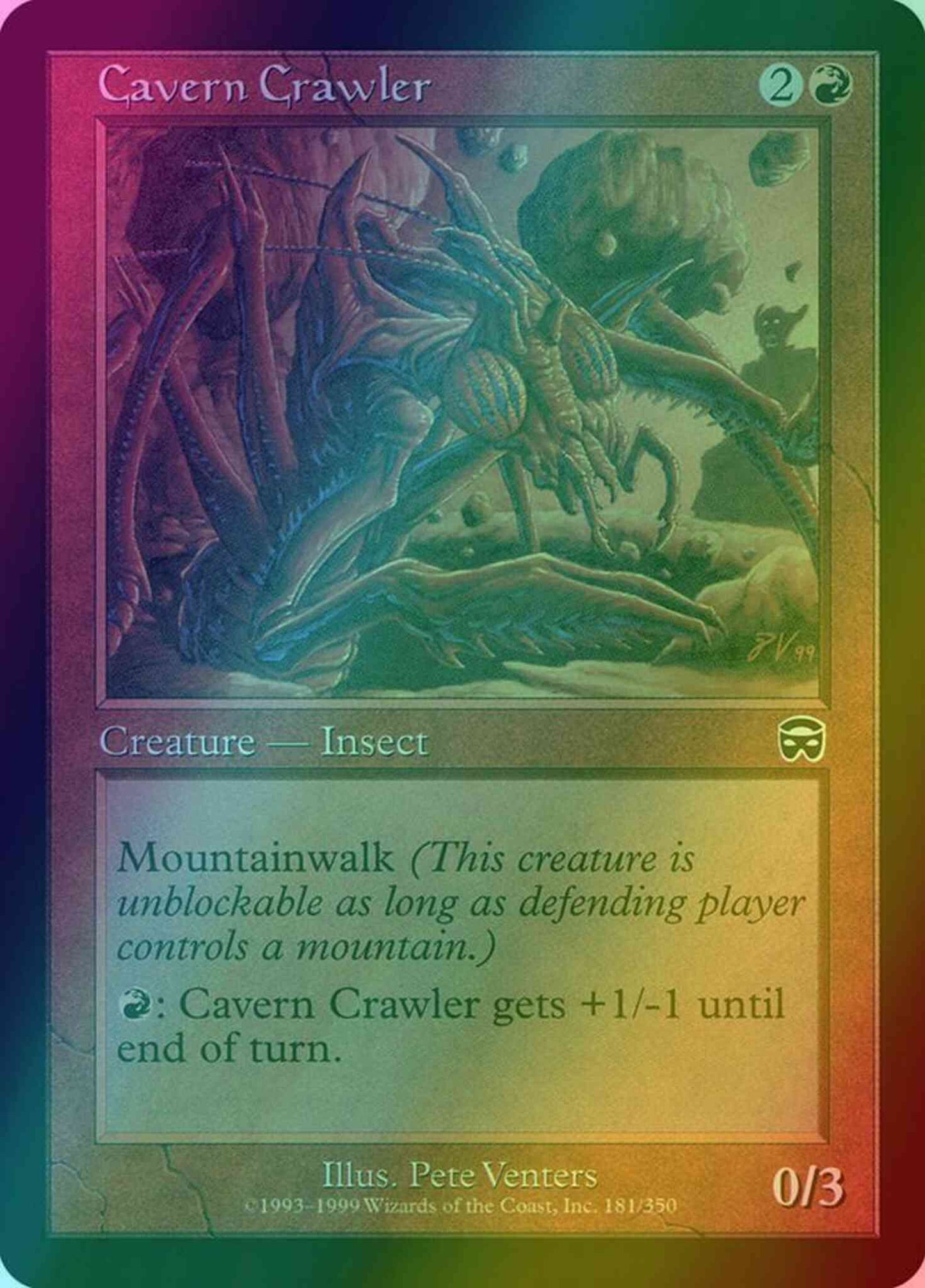 Cavern Crawler [181] [Mercadian Masques] [Foil]