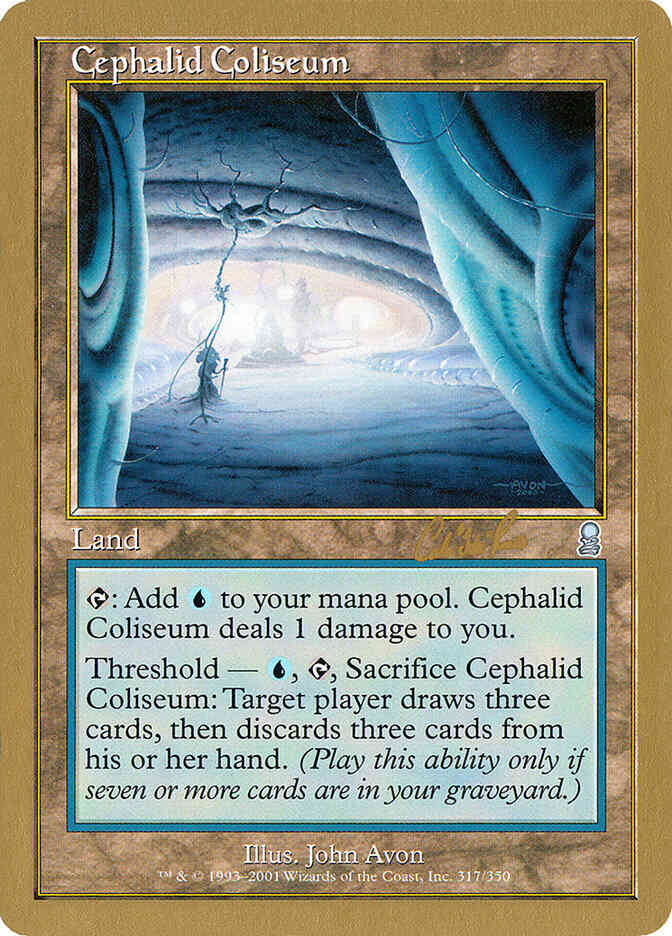 Cephalid Coliseum [cr317] [World Championship Decks 2002] [Non-Foil]