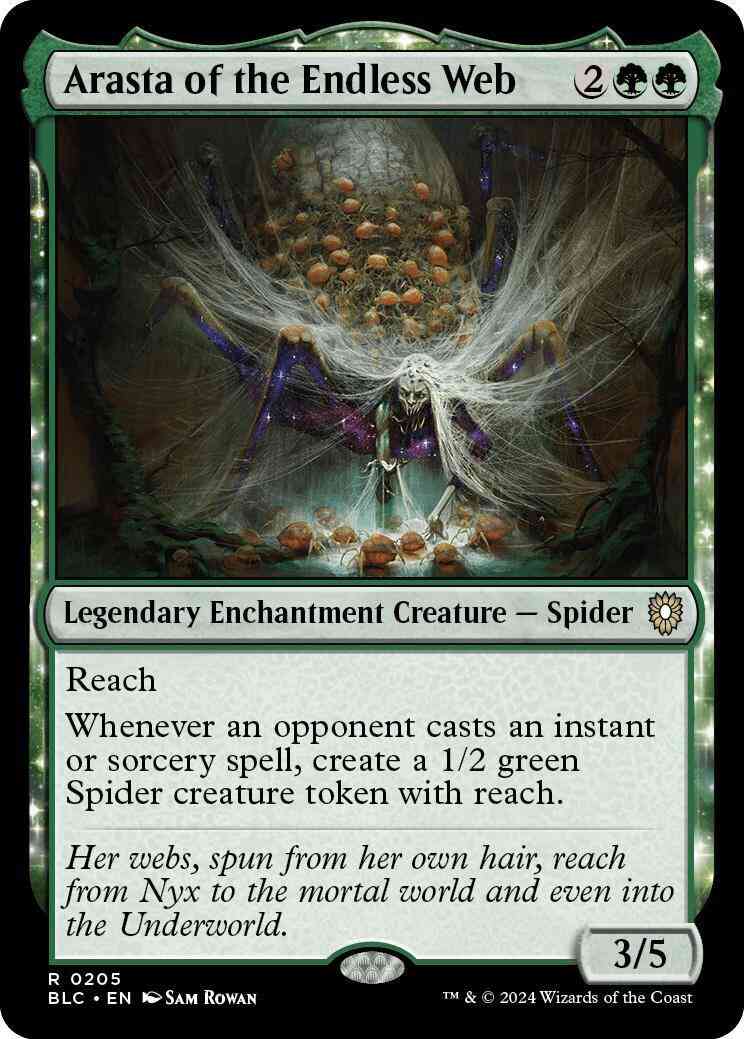 Arasta of the Endless Web [205] [Bloomburrow: Commander] [Non-Foil]