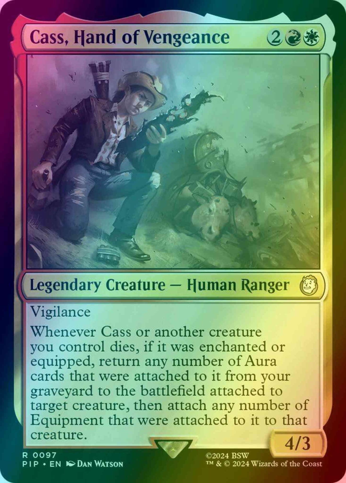 Cass, Hand of Vengeance [97] [Fallout] [Foil]