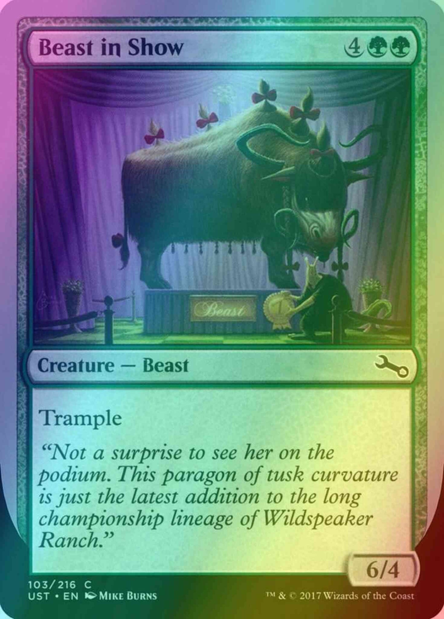 Beast in Show [103d] [d] [Unstable] [Foil]