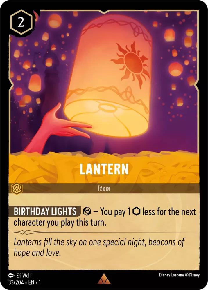 Lantern - 33/204 [The First Chapter] [Non-Foil]