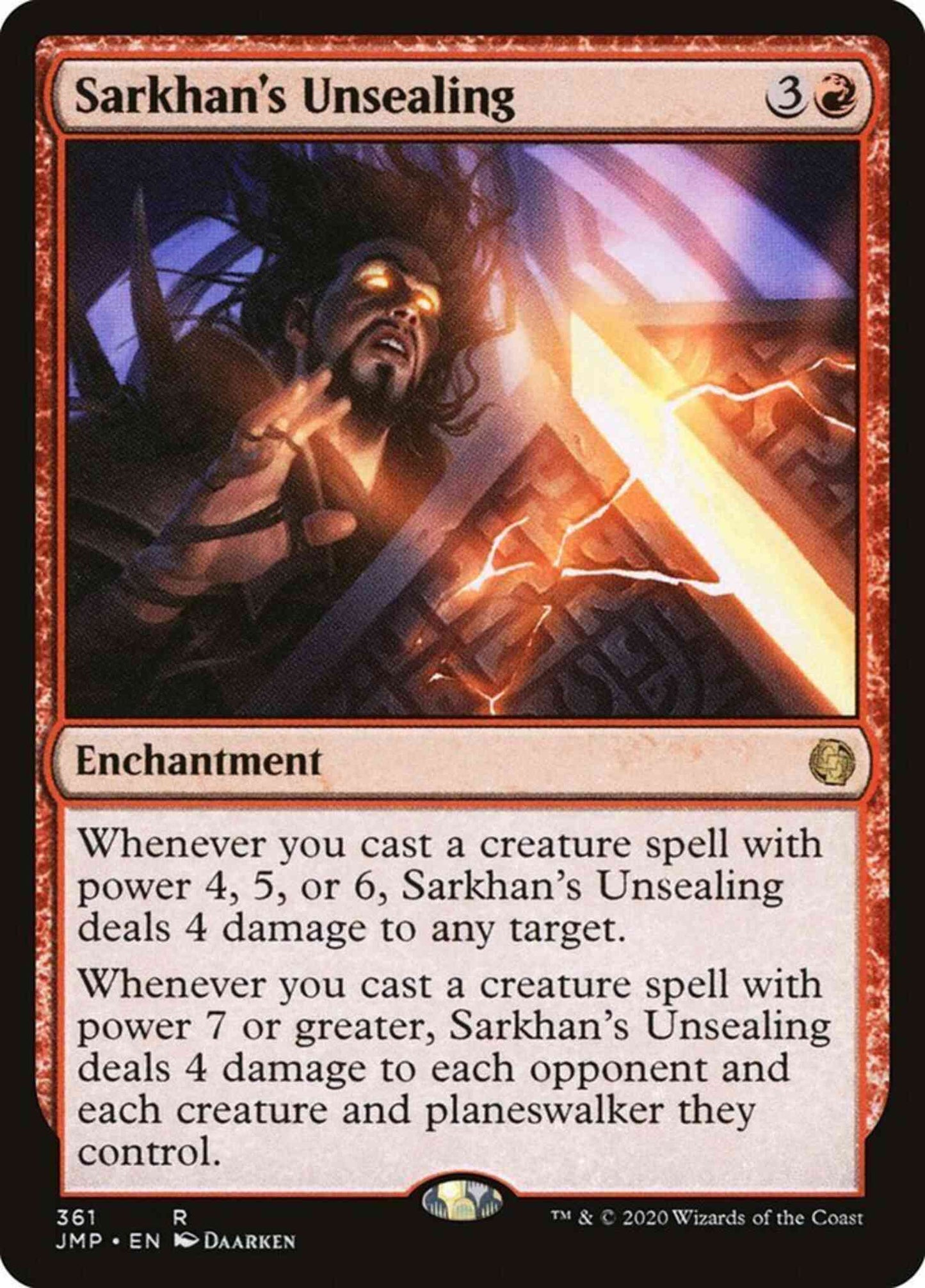 Sarkhan's Unsealing [361] [Jumpstart] [Non-Foil]