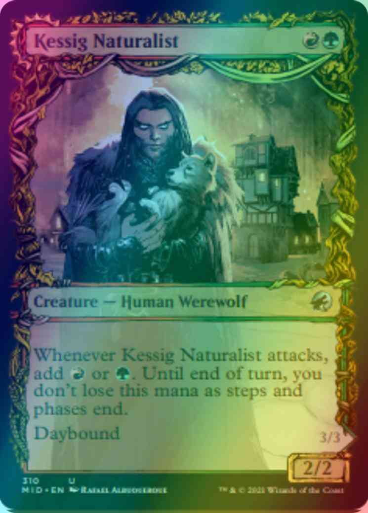 Kessig Naturalist // Lord of the Ulvenwald [310] [Equinox Showcase] [Innistrad: Midnight Hunt] [Foil]