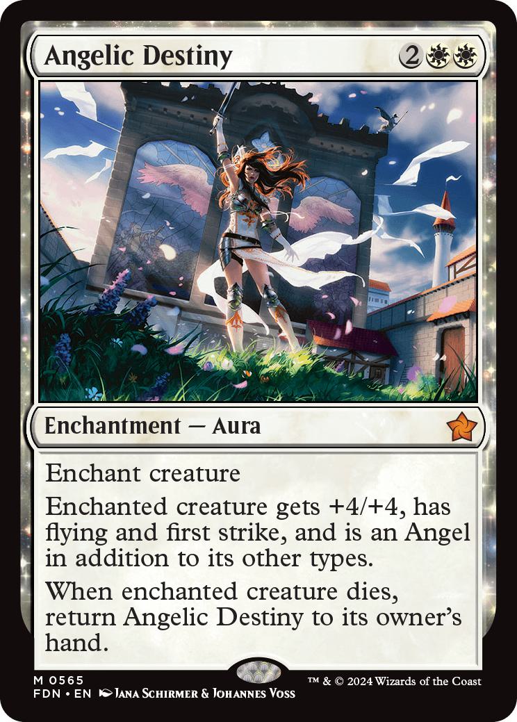 Angelic Destiny [565] [Foundations] [Non-Foil]