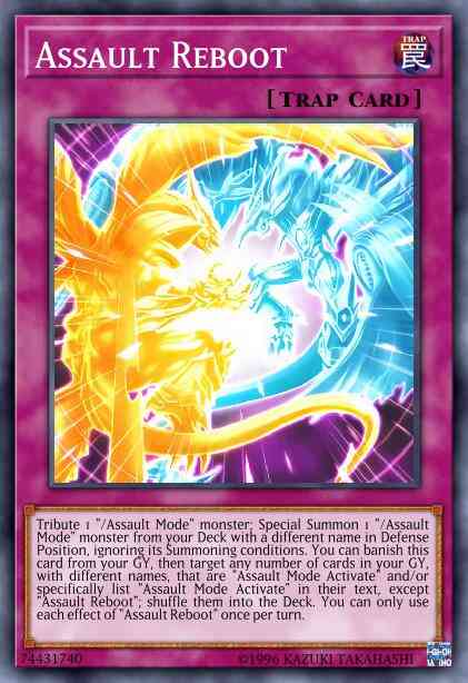 Assault Reboot - DANE-EN070 - Rare - Unlimited