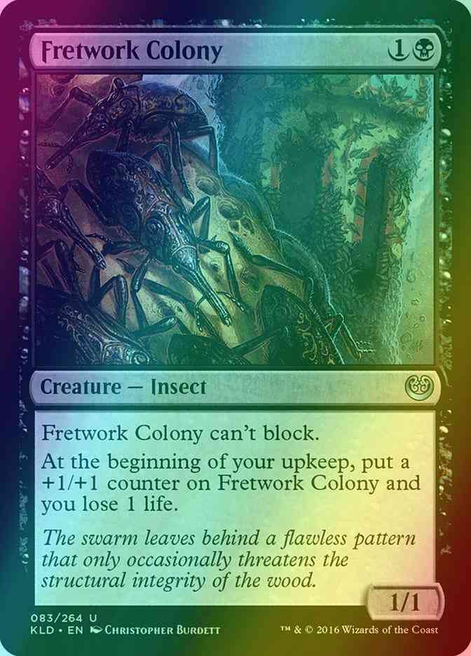 Fretwork Colony [83] [Kaladesh] [Foil]