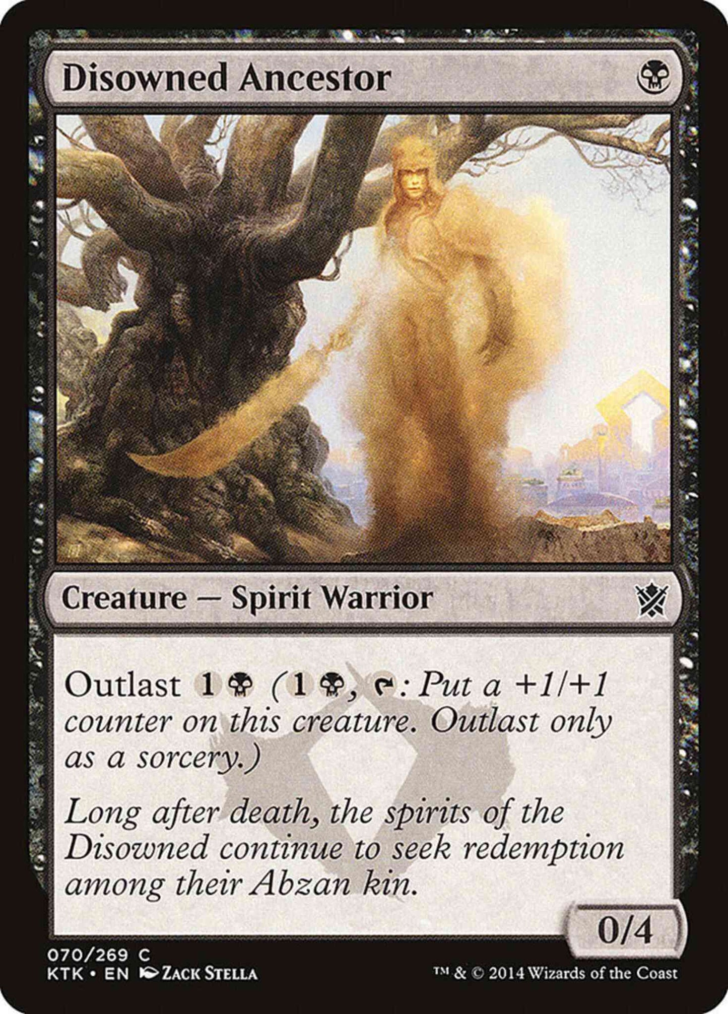 Disowned Ancestor [70] [Khans Of Tarkir] [Non-Foil]