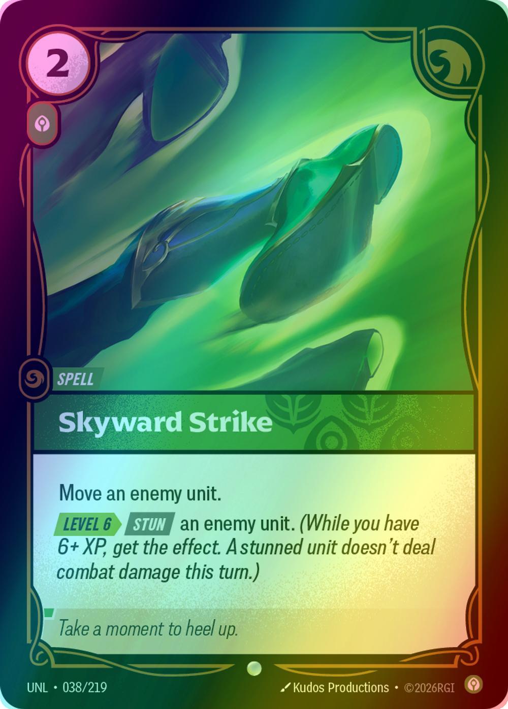Skyward Strike - 038/219 [Unleashed] [Foil]