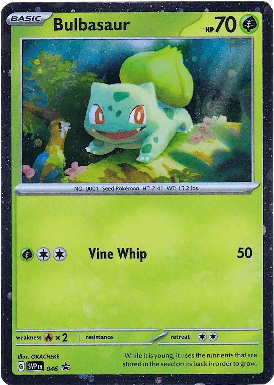 Bulbasaur - 046 - Promo [svp-046] [Cosmos Holo]