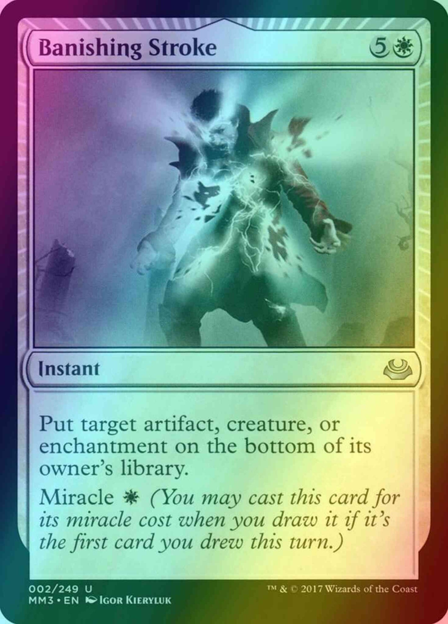 Banishing Stroke [Modern Masters 2017] [Foil]