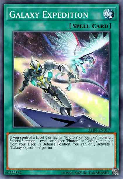 Galaxy Expedition - ZTIN-EN017 - Ultra Rare - 1st Edition