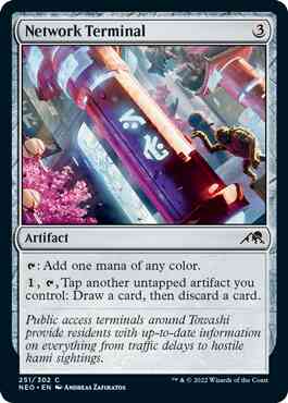 Network Terminal [251] [Kamigawa: Neon Dynasty] [Non-Foil]