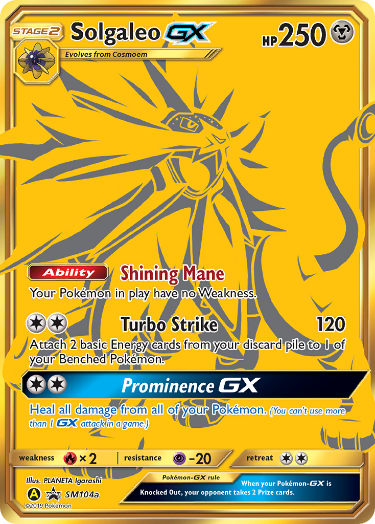 Solgaleo-GX - SM104a - Promo [smp-SM104a] [Ultra]