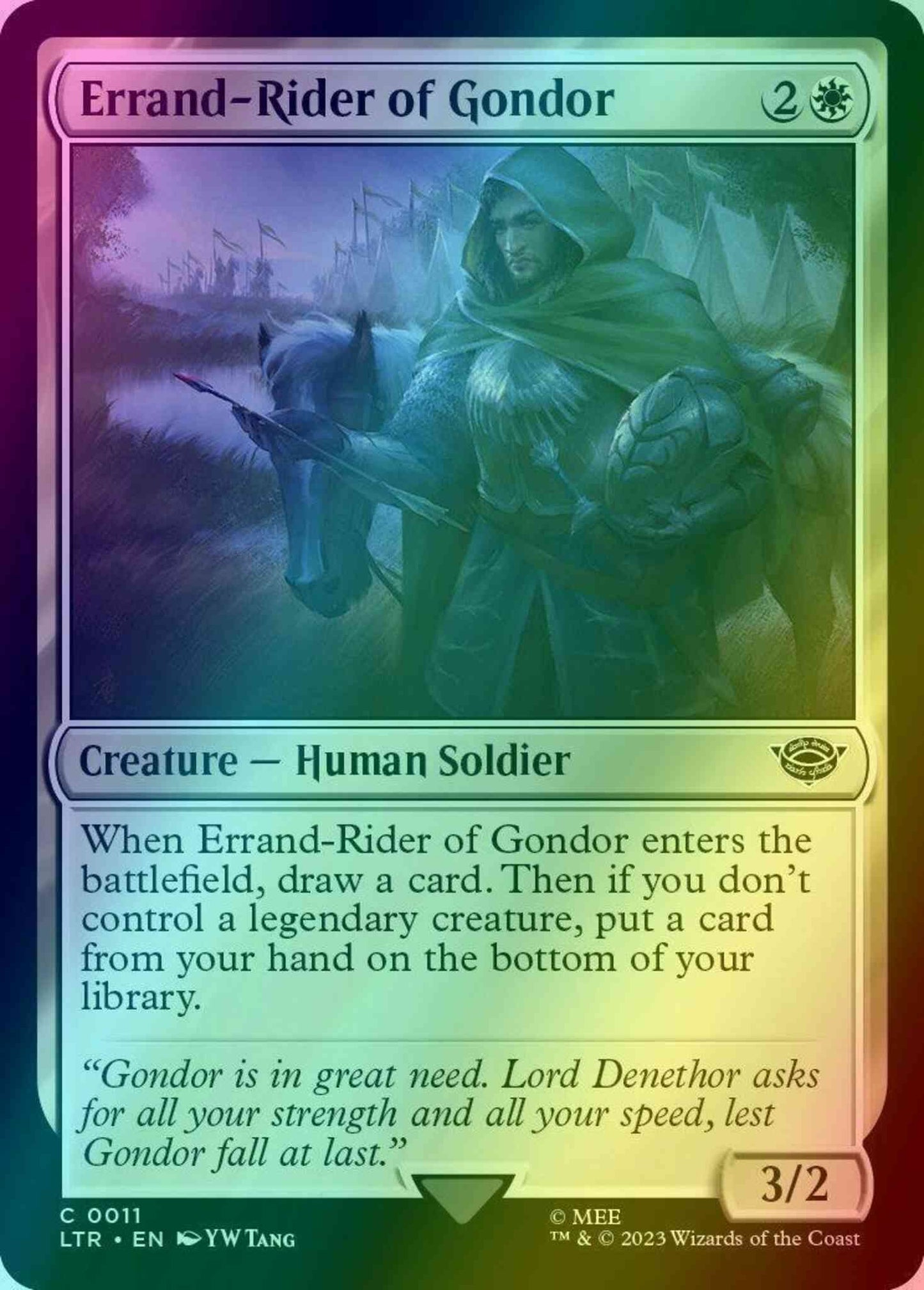 Errand-Rider of Gondor [11] [The Lord of the Rings: Tales of Middle-earth] [Foil]