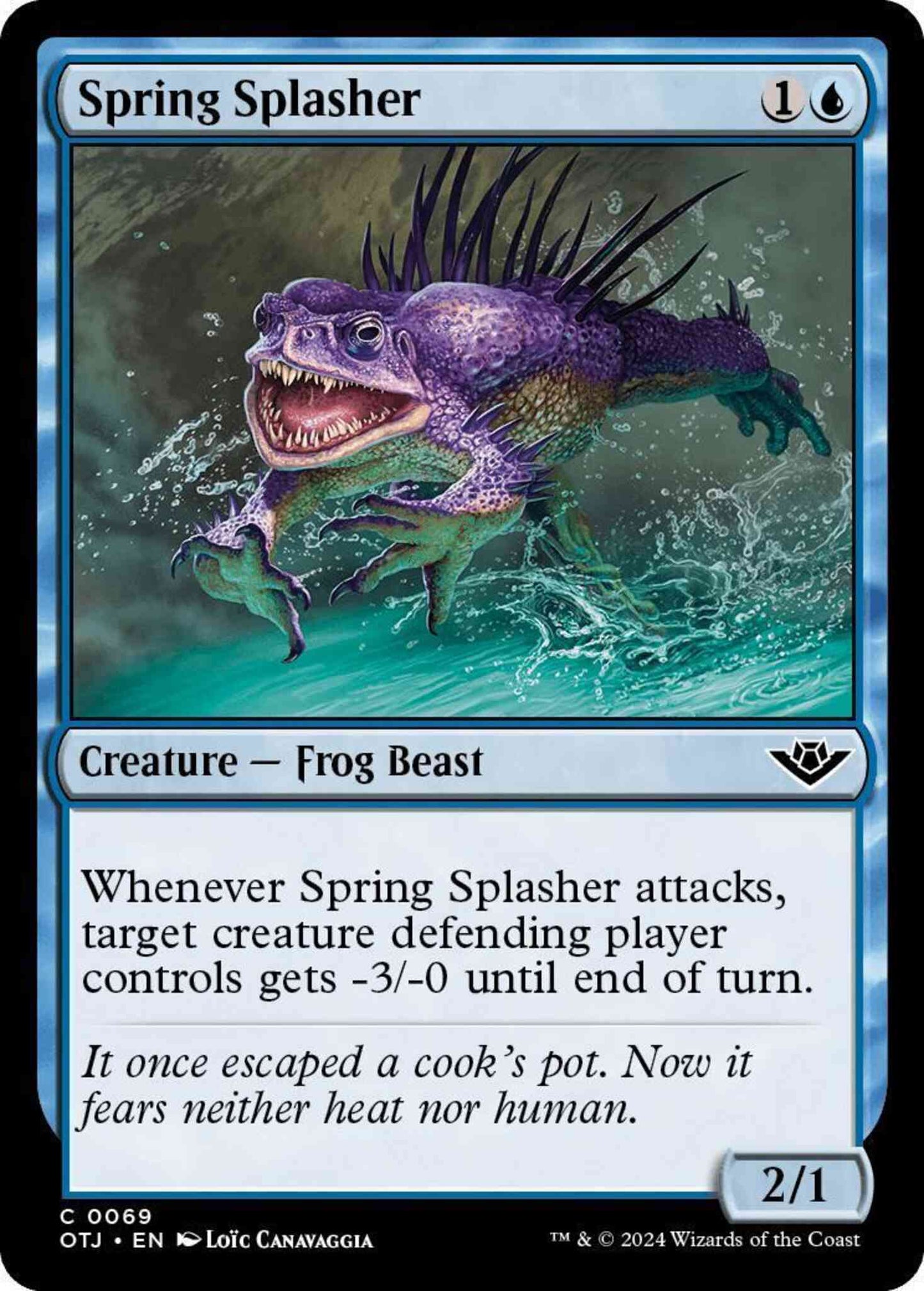 Spring Splasher [69] [Outlaws of Thunder Junction] [Non-Foil]
