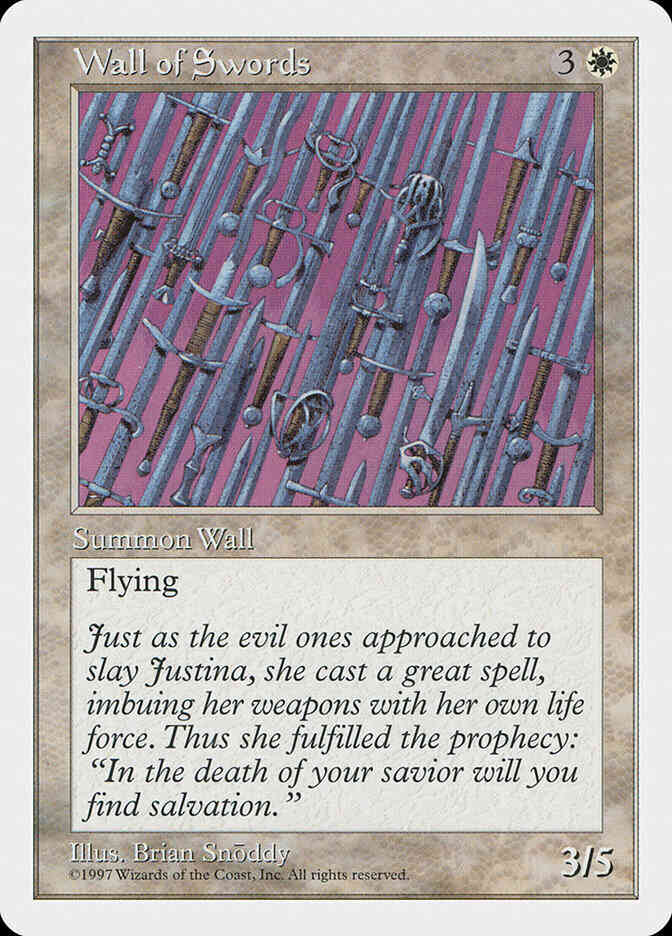 Wall of Swords [67] [Fifth Edition] [Non-Foil]