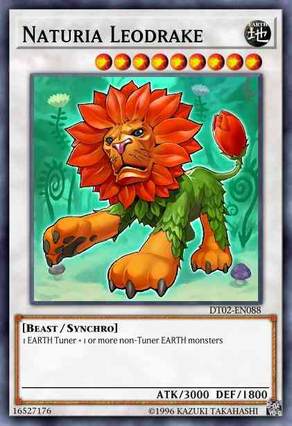 Naturia Leodrake - HA02-EN058 - Secret Rare - Unlimited