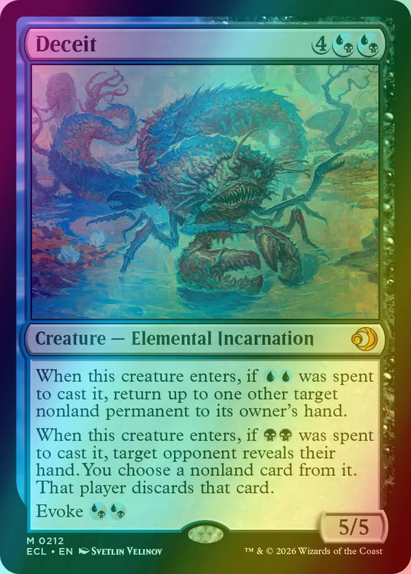 Deceit [212] [Lorwyn Eclipsed] [Foil]