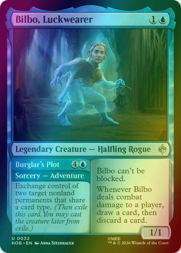 Bilbo, Luckwearer // Burglar's Plot [32] [The Hobbit] [Foil]