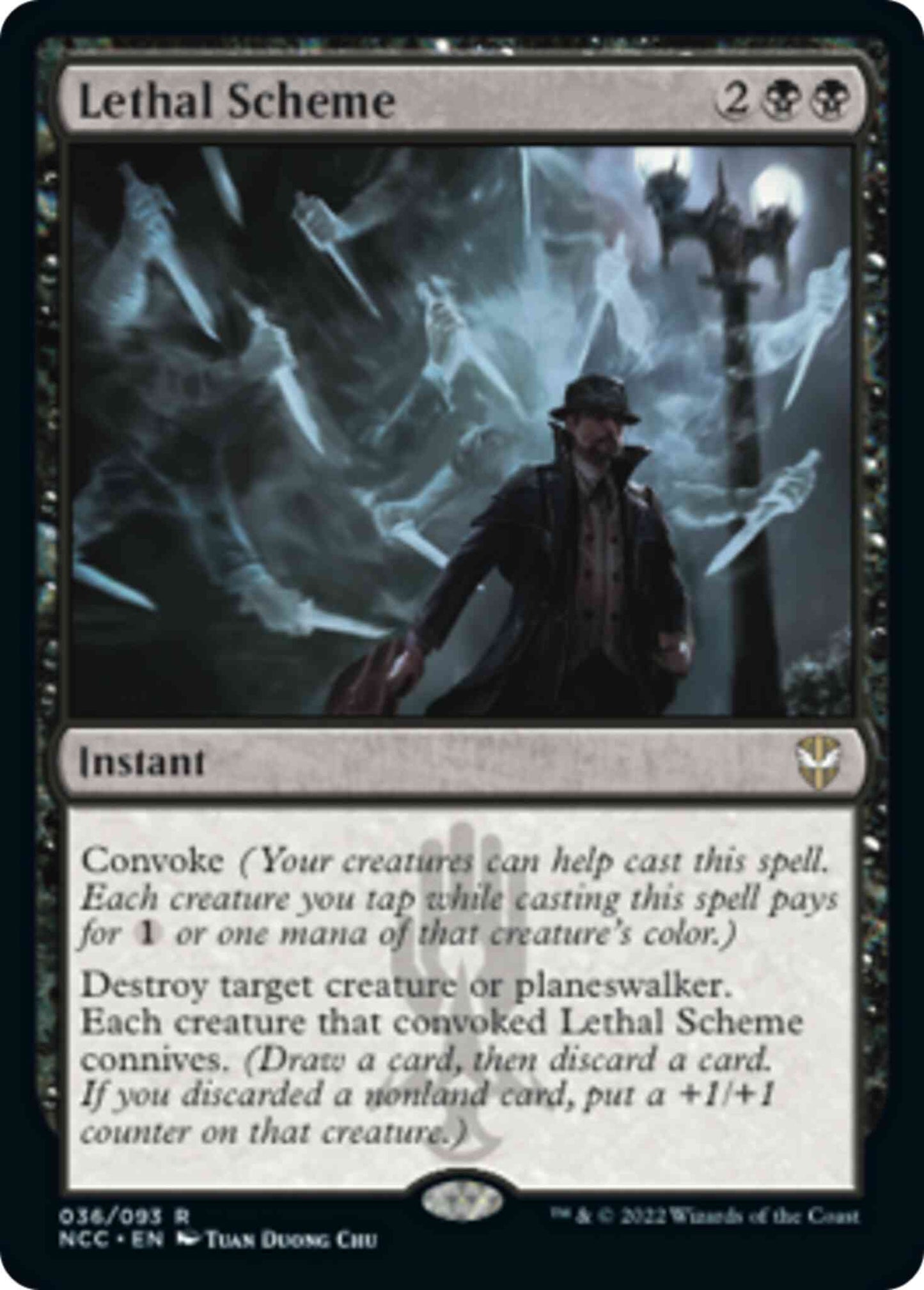 Lethal Scheme [36] [Streets of New Capenna: Commander] [Non-Foil]