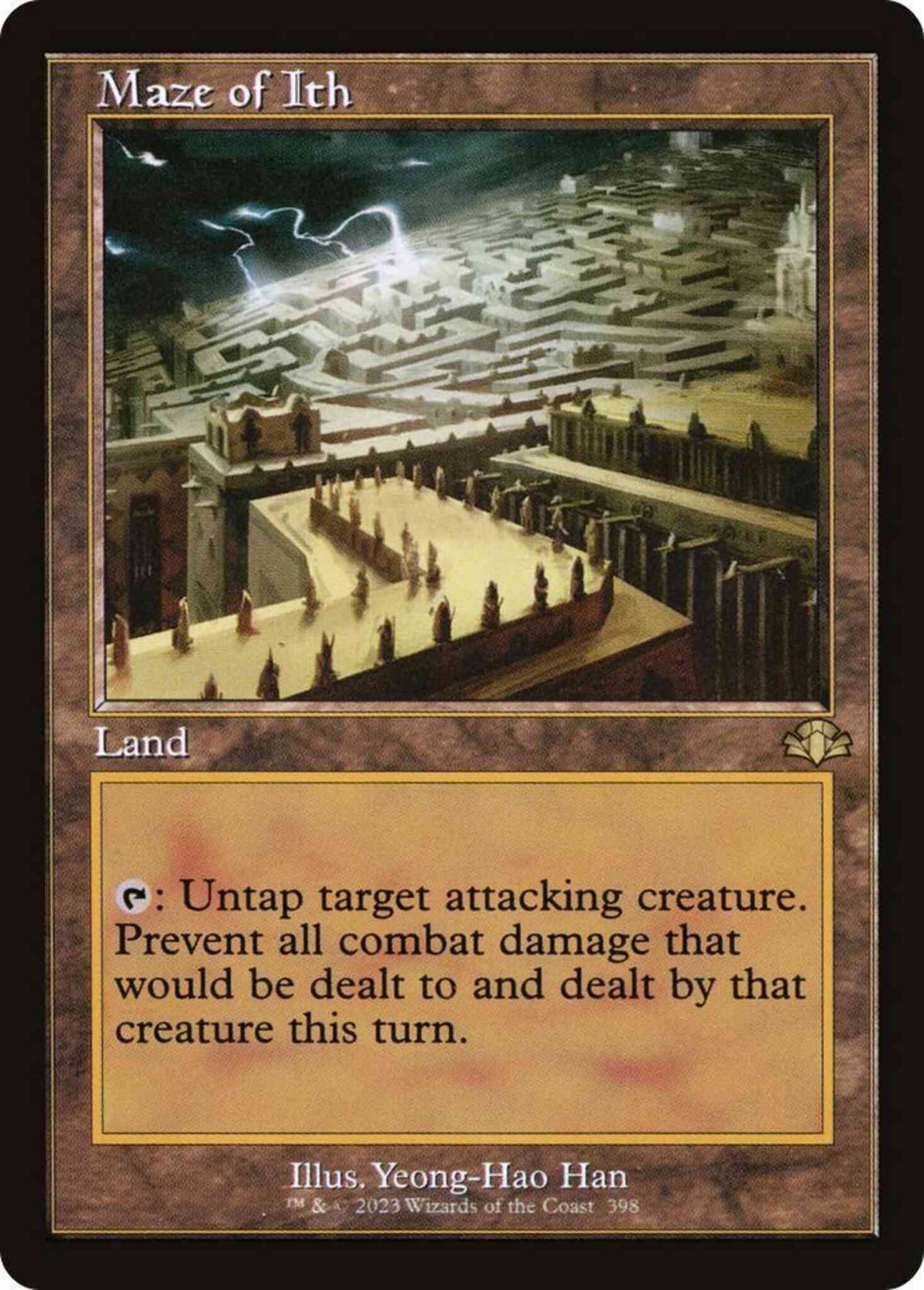 Maze of Ith [398] [Retro Frame] [Dominaria Remastered] [Non-Foil]