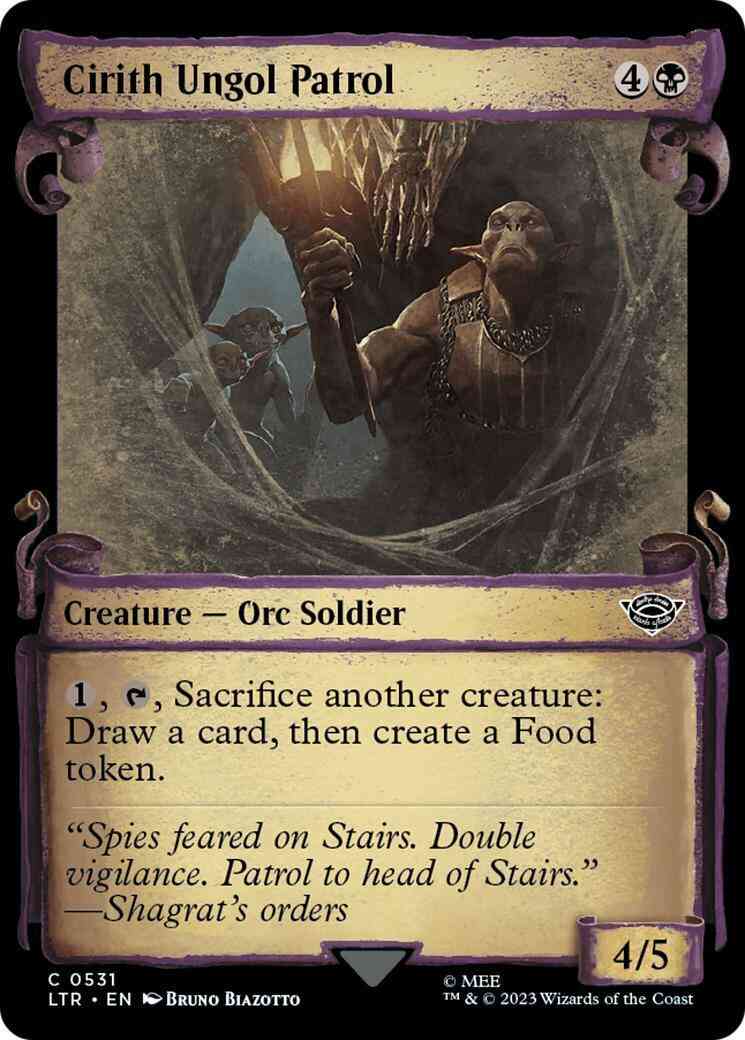 Cirith Ungol Patrol [531] [Scrolls Showcase] [The Lord of the Rings: Tales of Middle-earth] [Non-Foil]