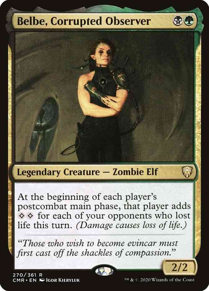 Belbe, Corrupted Observer [270] [Commander Legends] [Non-Foil]