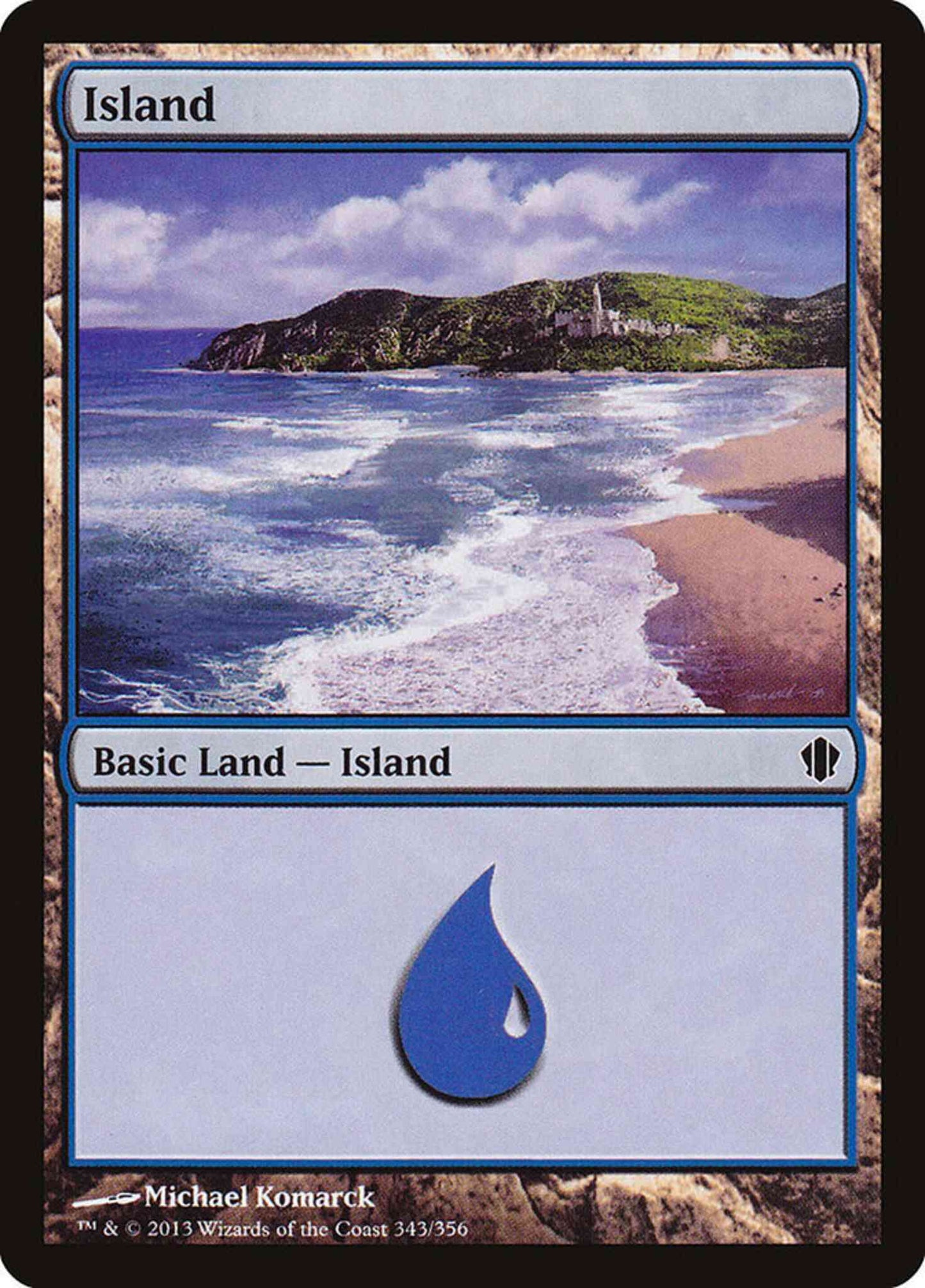 Island [343] [Commander 2013] [Non-Foil]