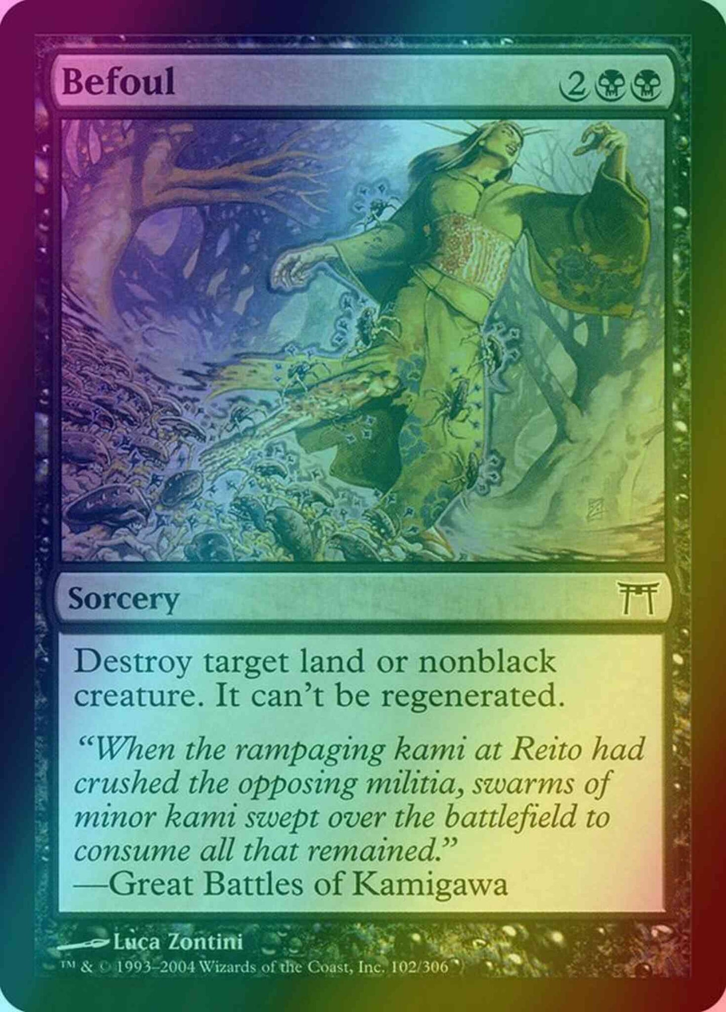 Befoul [102] [Champions of Kamigawa] [Foil]