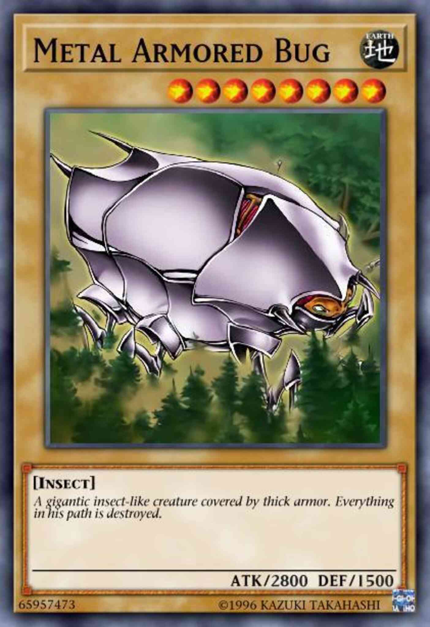 Metal Armored Bug - SBTK-EN010 - Common - 1st Edition