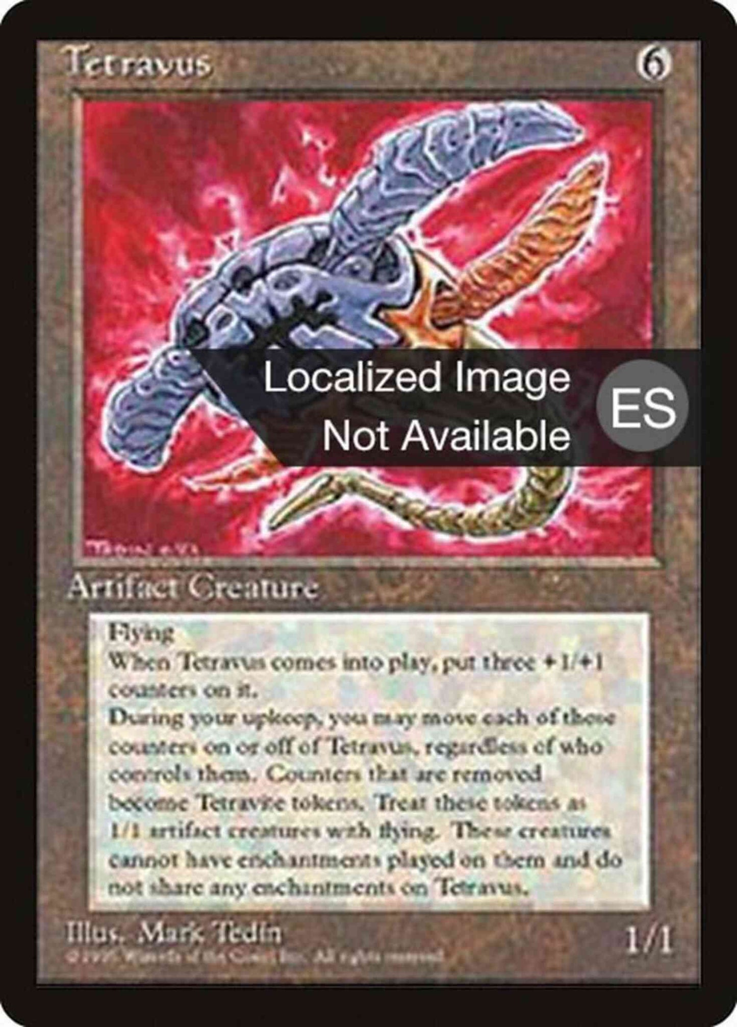 Tetravus - Spanish [350] [Fourth Edition Black Border: Spanish] [Non-Foil]