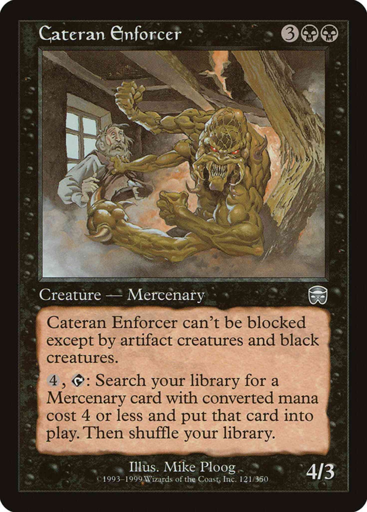 Cateran Enforcer [121] [Mercadian Masques] [Non-Foil]