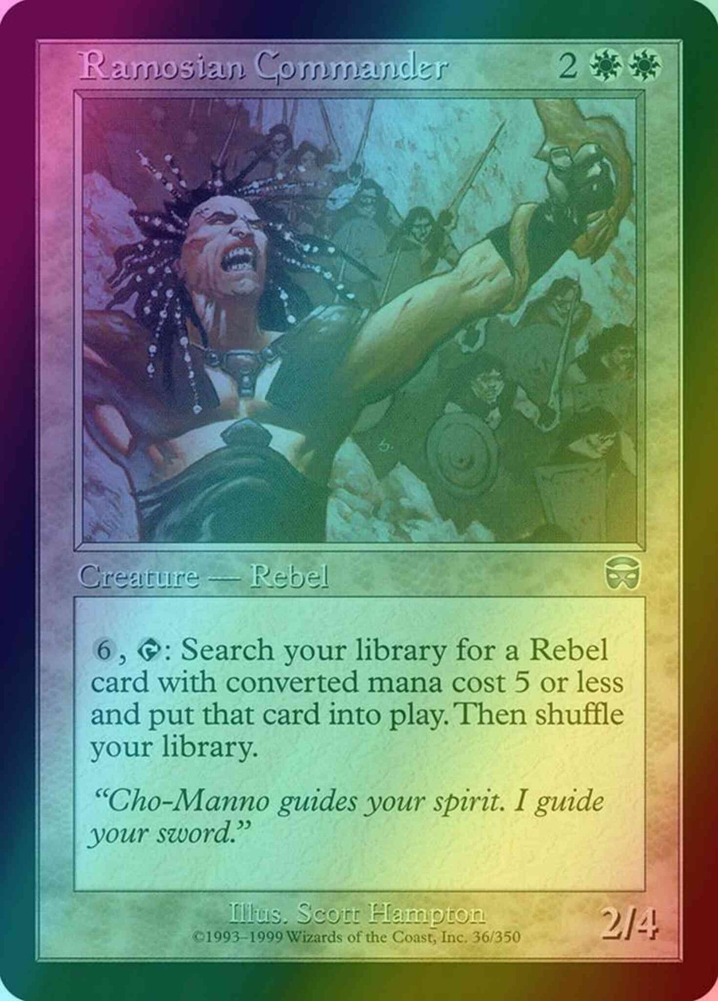 Ramosian Commander [36] [Mercadian Masques] [Foil]