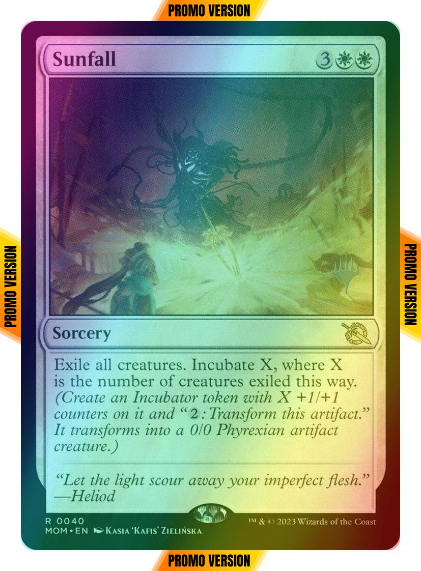 Sunfall [40p] [Promo Pack] [March of the Machine: Promos] [Foil]