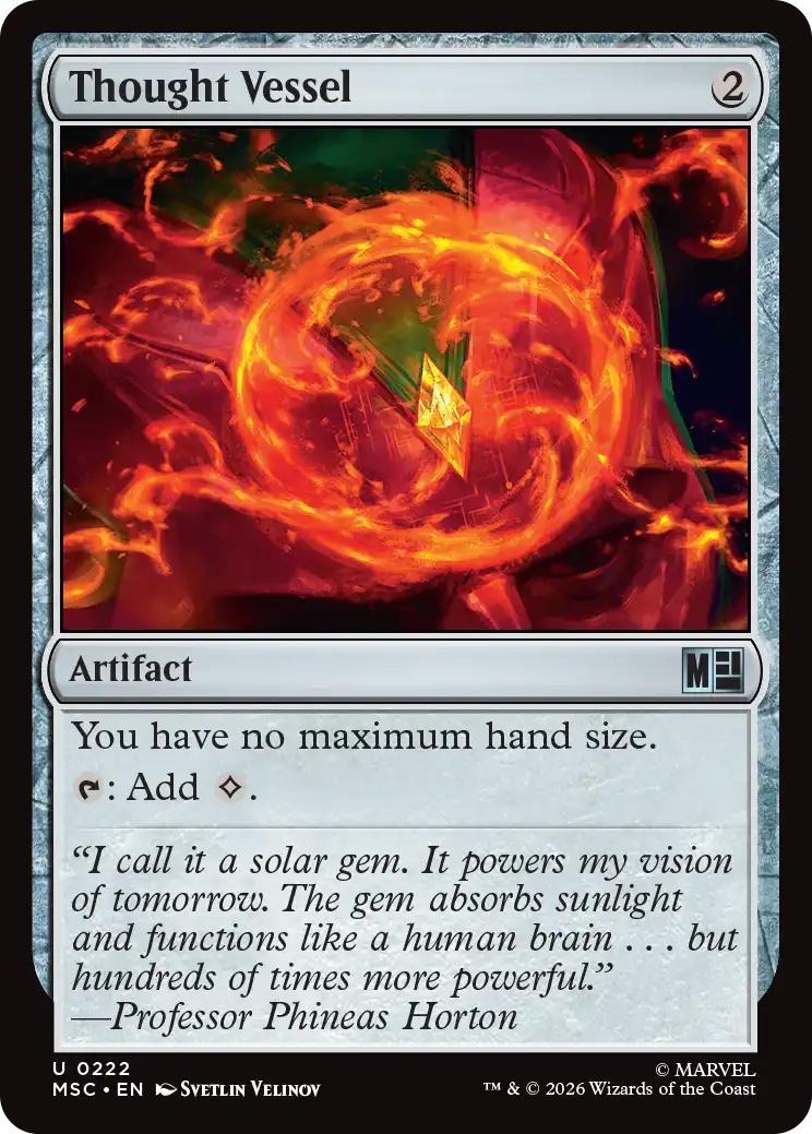 Thought Vessel [222] [Marvel Super Heroes: Commander] [Non-Foil]