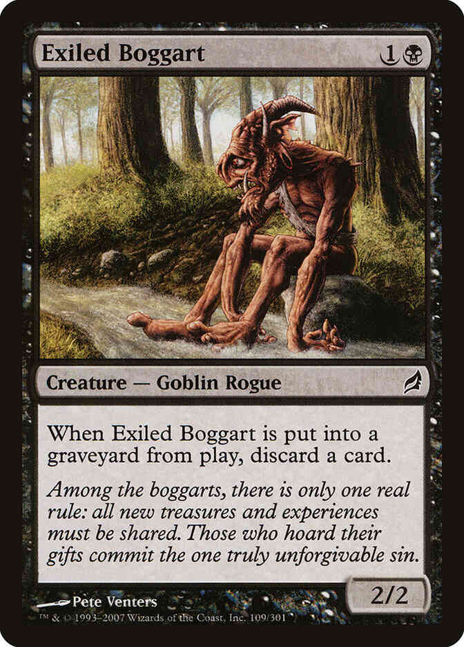 Exiled Boggart [109] [Lorwyn] [Non-Foil]