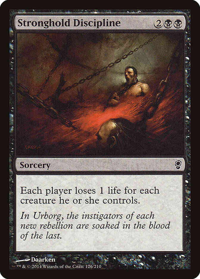 Stronghold Discipline [126] [Conspiracy] [Non-Foil]
