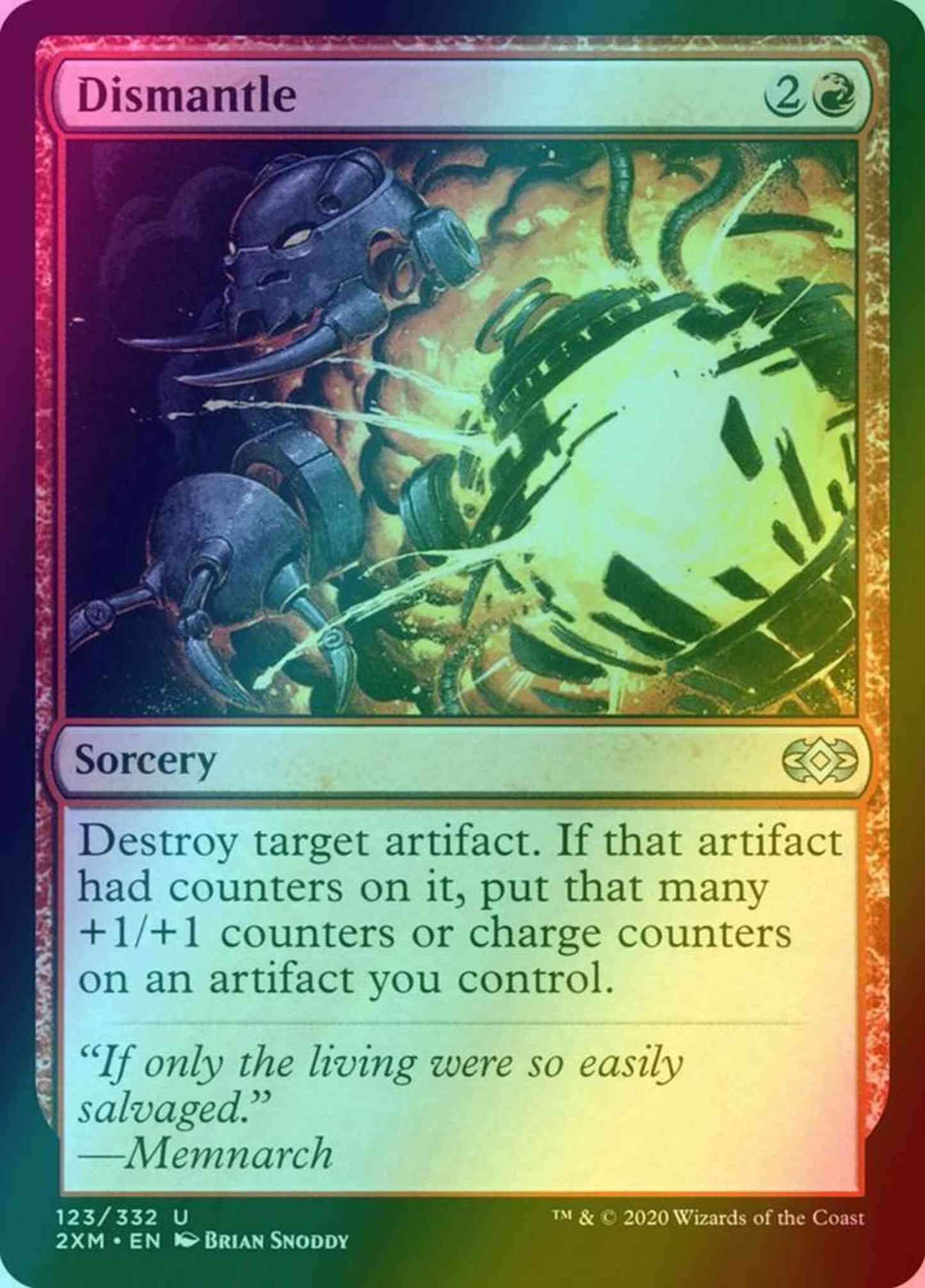 Dismantle [123] [Double Masters] [Foil]
