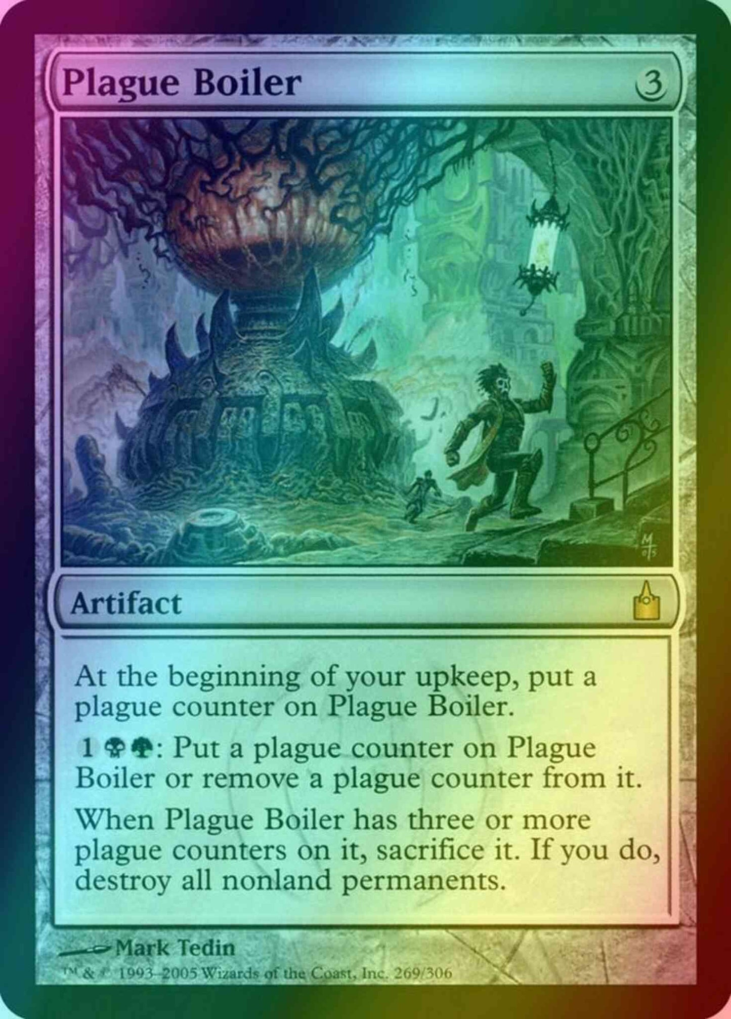 Plague Boiler [269] [Ravnica City Of Guilds] [Foil]